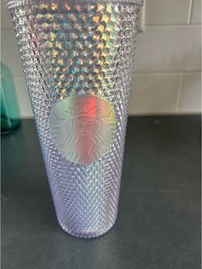 Starbucks Iridescent Studded Cold Cup - Lavender Holographic 2021